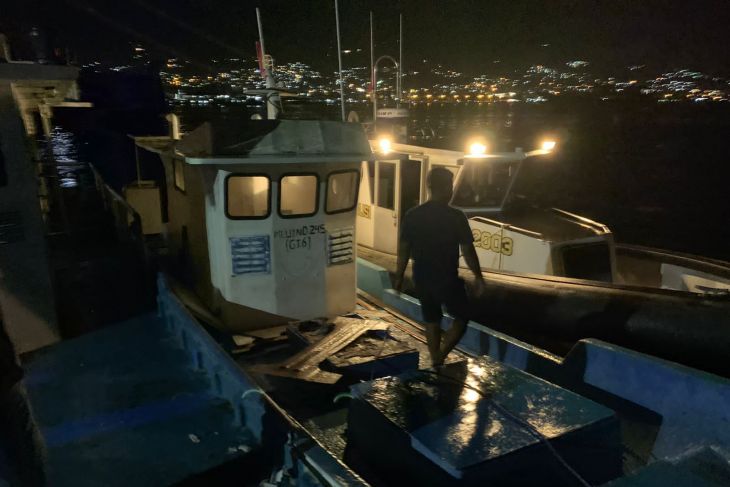 Tiga kapal nelayan hanyut di Ternate berhasil diselamatkan patuhi peringatan BMKG