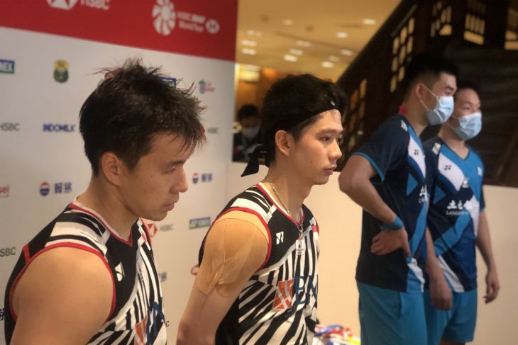 World Tour Finals: Kevin/Marcus kembali kalahkan Lee/Wang untuk capai babak final