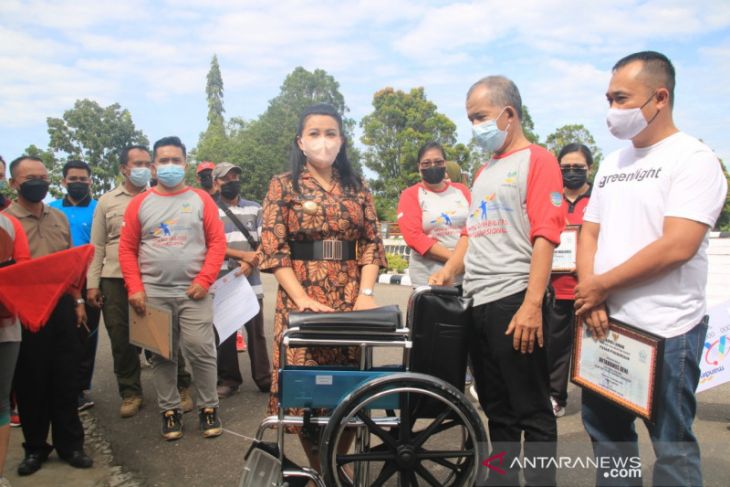 Penyandang disabilitas Kabupaten Landak miliki ruang untuk berekspresi