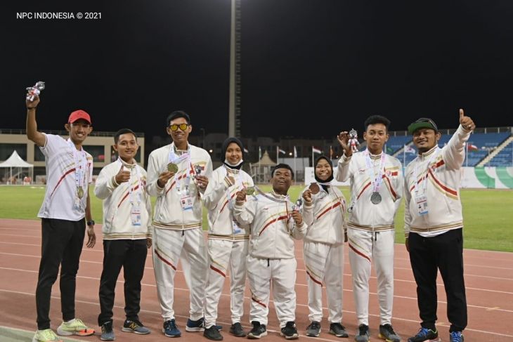 Atlet para-atletik Indonesia raih dua medali emas pada AYPG 2021