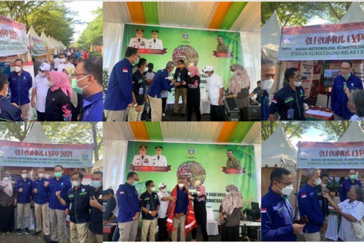 BMKG gelar Expo SLI pada Festival Benih dan Buah Sumut
