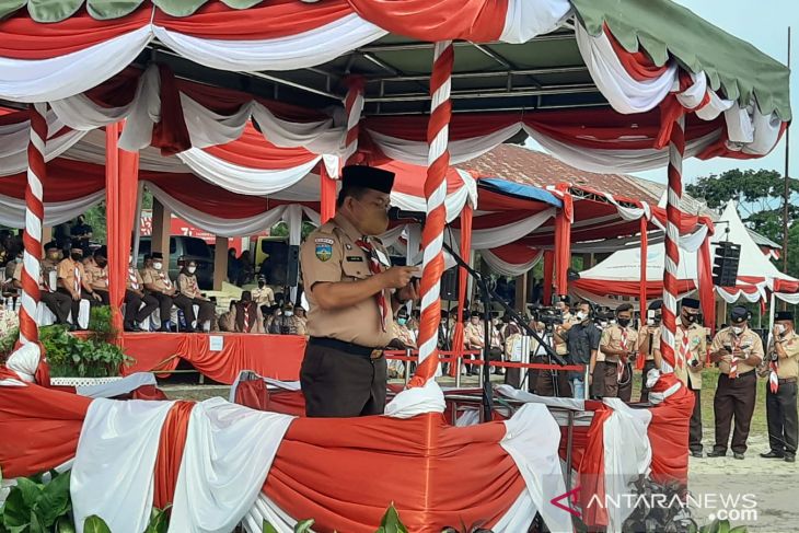 Desa lokasi Perkemahan Wira Karya Nasional 2021 jadi Kampung Pramuka