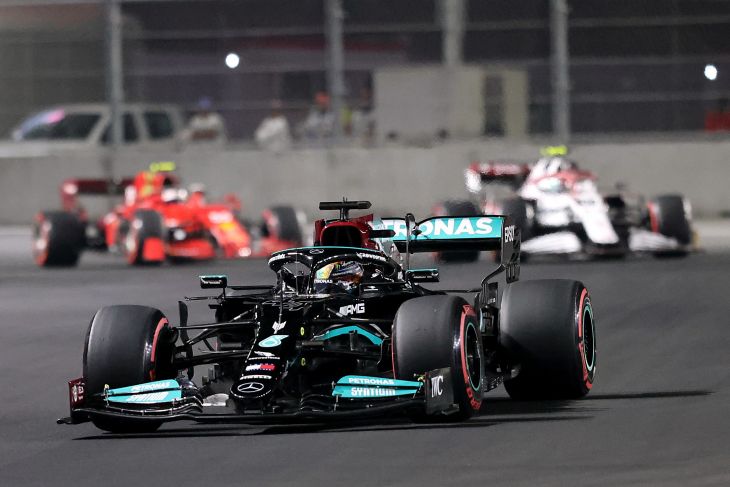 Formula 1 - Hamilton tercepat di FP2 GP Arab Saudi