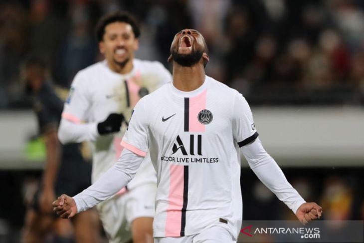 PSG susah pasar curi satu poin saat melawan Lens