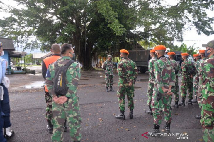 TNI AU  kerahkan puluhan prajurit bantu korban letusan Gunung Semeru