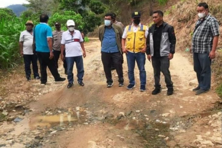 Pemkab Karo janji jalan rusak di Desa Liang Melas Datas diperbaiki tahun depan