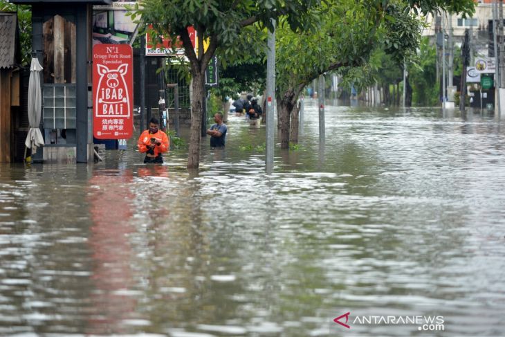 Kuta-Bali terendam banjir