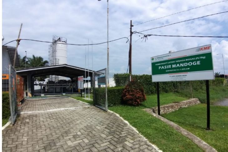 PTPN IV operasikan Pembangkit  Listrik Tenaga Biogas di Sumut