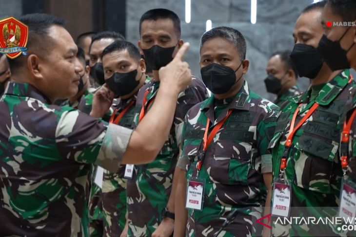 Kasad Jenderal Dudung ingatkan dandim berani ambil keputusan menyangkut rakyat