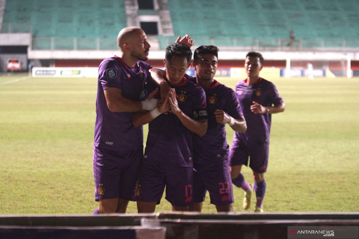 Persik Kediri kalahkan Barito Putra 2-0, berkat permainan menyerang