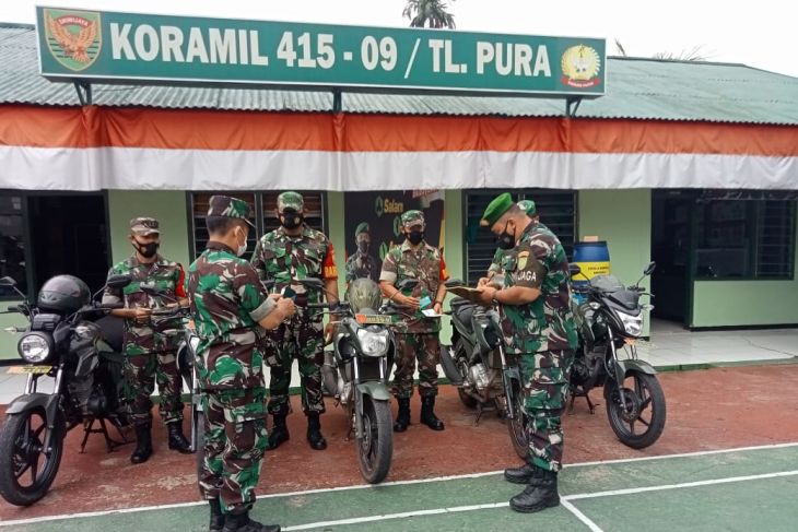 Anggota TNI wajib cek kondisi kelengkapan kendaraan sebelum berdinas
