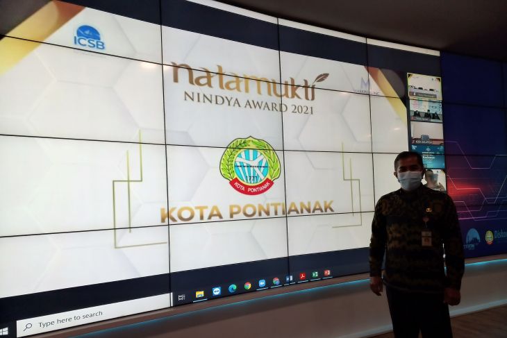 Pontianak raih penghargaan Natamukti Nindya untuk kelima kalinya