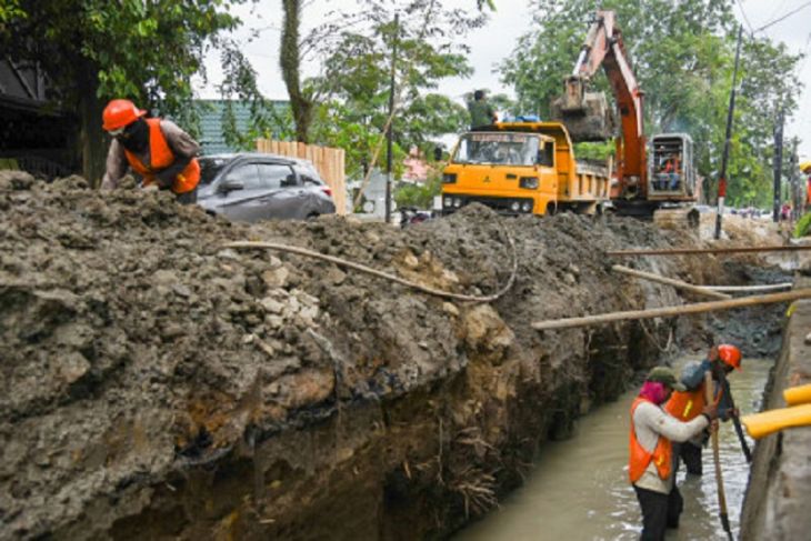 Perbaikan Drainase di Medan