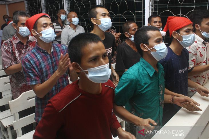 Ibadah Malam Natal di Lapas Pontianak