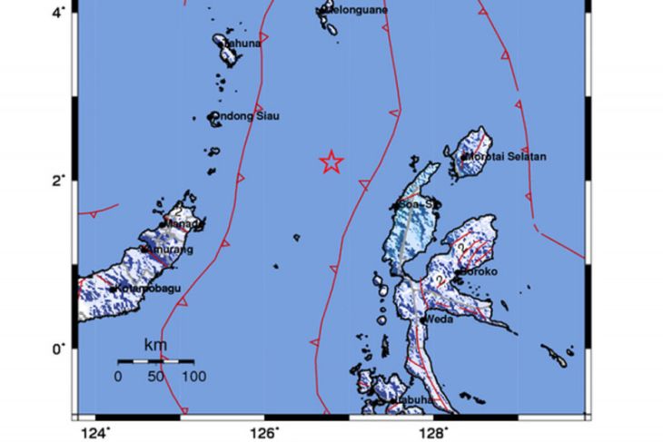 Gempa Bumi Dengan Magnitudo 5 2 Guncang Maluku Utara Antara News