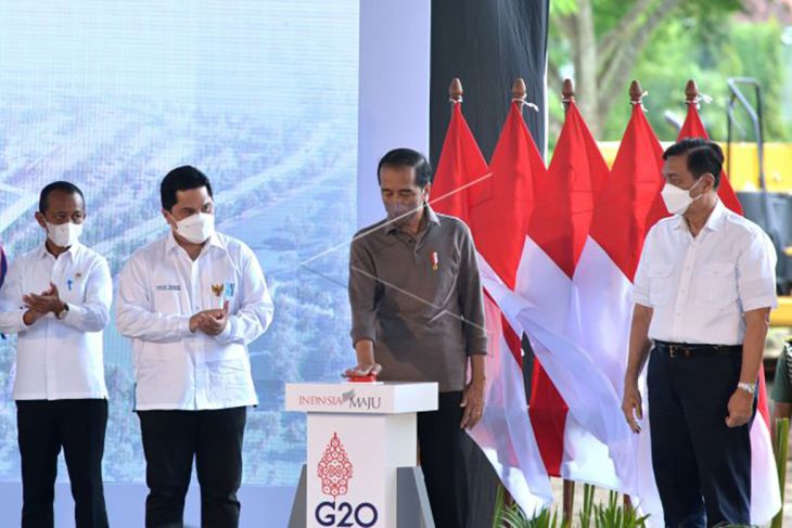 Presiden 'ground breaking' proyek rumah sakit internasional