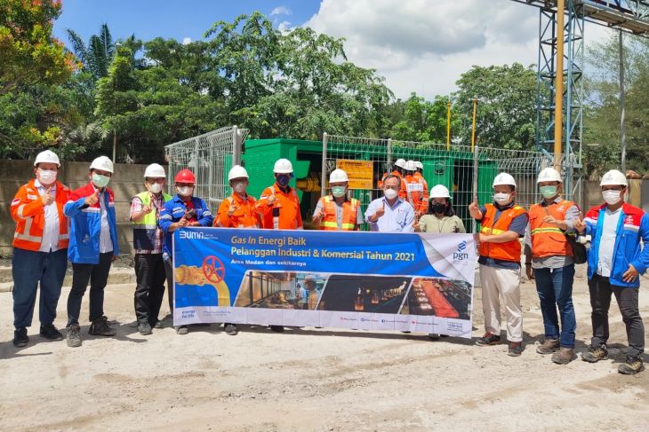 Advertorial - PGN Area Medan terus berkomitmen menyebarkan energi baik gas bumi di Sumatera Utara