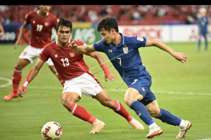 Indonesia tertinggal 0-4 di leg 1 final AFF