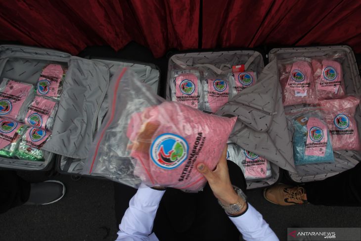 Polrestabes Surabaya Ungkap Kasus Peredaran Narkoba