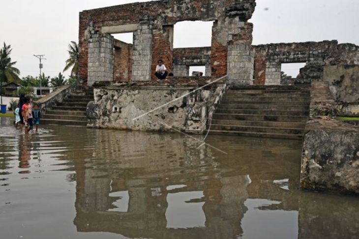 Situs Cagar Budaya Terendam Banjir
