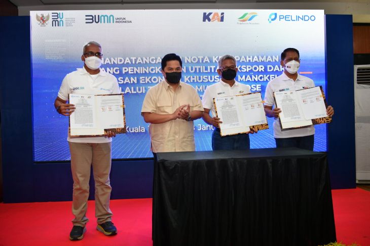Pelindo-KAI-PTPN III optimalkan Terminal  Multipurpose Kuala Tanjung