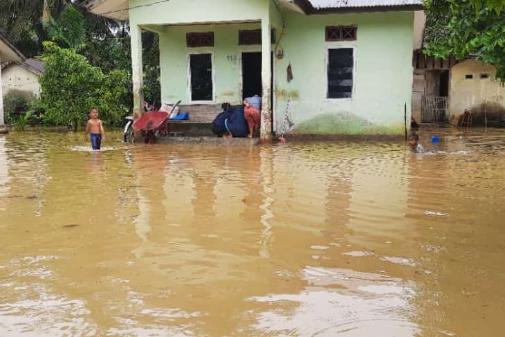 Ini gampong terendam banjir di Aceh Jaya