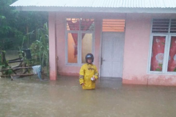 Puluhan rumah di Pulau Simeulue direndam banjir