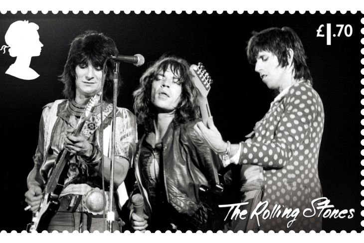 Royal Mail di Inggris buat prangko khusus The Rolling Stones