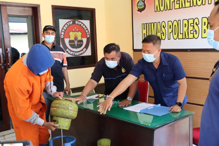 Polres Buleleng-Bali sita puluhan tabung gas ilegal