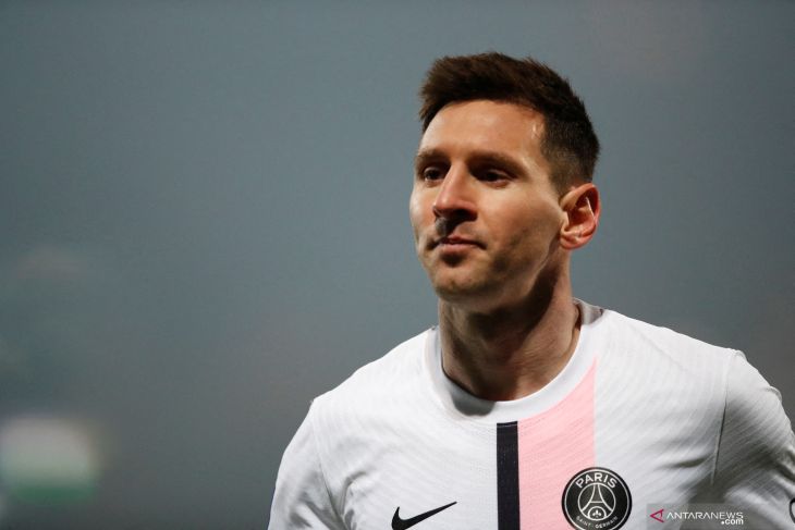 Liga Prancis: Belum pulih dari COVID-19, Messi absen lawan Stade Brest