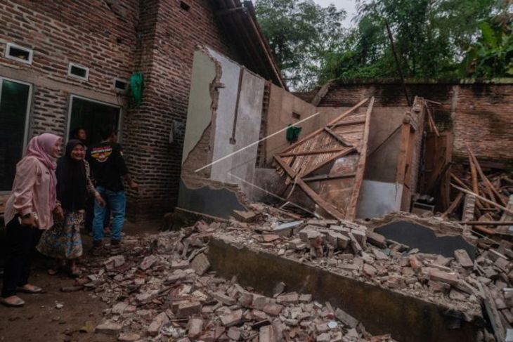 Dampak gempa di Banten