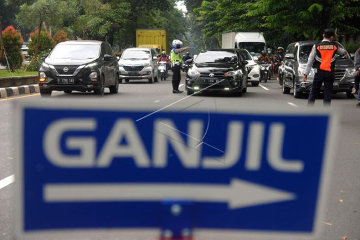 Pemberlakuan sistem ganjil genap di Kota Bogor