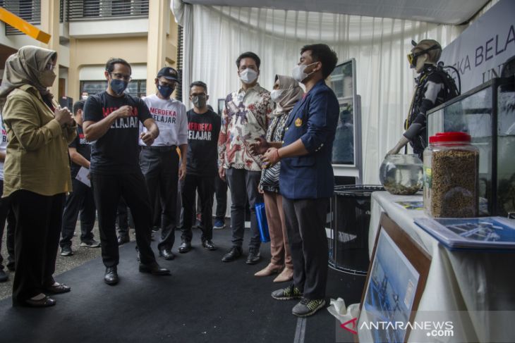 MENDIKBUDRISTEK TINJAU FESTIVAL KAMPUS MERDEKA UNPAD