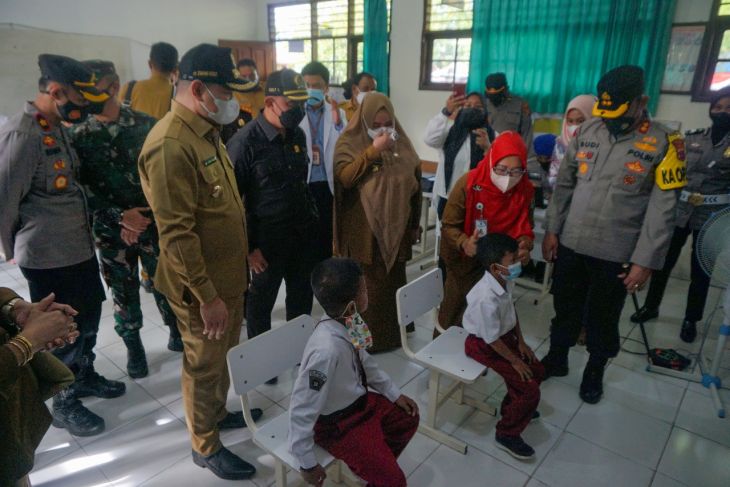 Vaksinasi 31.773 anak usia 6-11 tahun di Paser ditargetkan selesai Februari