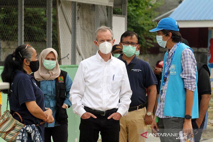 Kunker IOM Indonesia ke penampungan pengungsi Rohingya