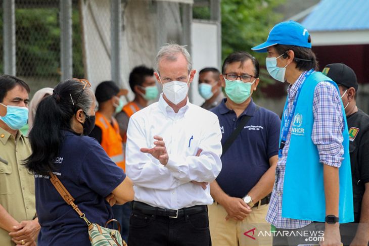 Kunker IOM Indonesia ke penampungan pengungsi Rohingya