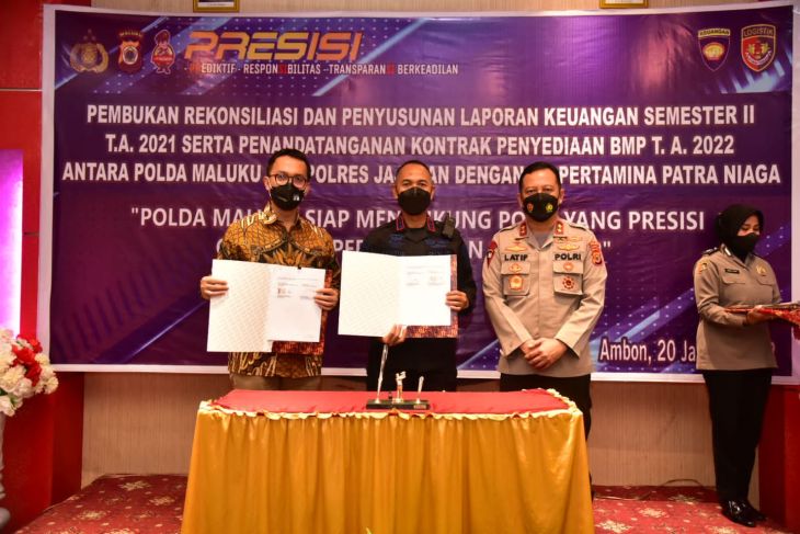 Polda Maluku - Pertamina Patra Niaga dalam penyediaan BMP ditunggu realisasinya
