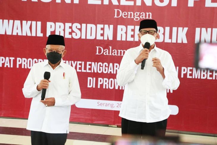 Wapres apresiasi peningkatan layanan publik di Provinsi Banten