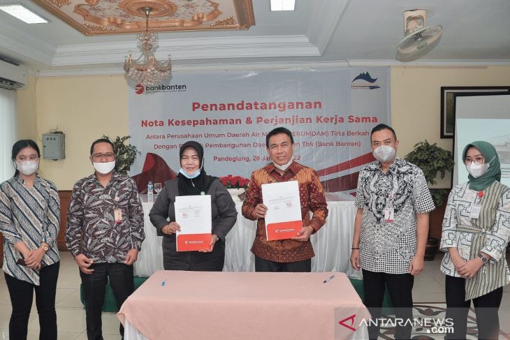 Bank Banten mulai kerjasama dengan Perumdam Tirta Berkah Pandeglang