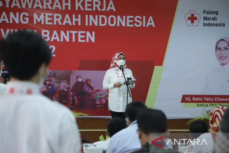 Dinilai Salah Satu Terbaik di Indonesia, Inilah Kinerja PMI Banten 2021