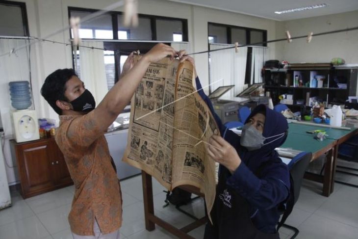 Pelestarian koran terbitan lama