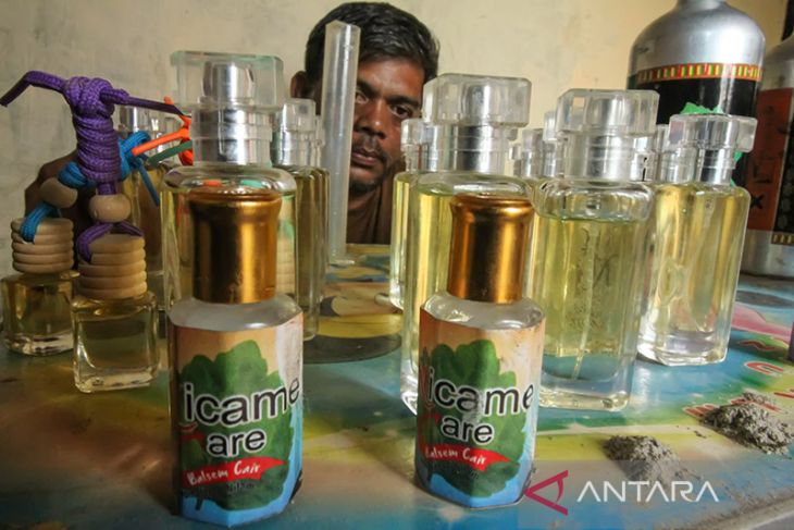 UMKM parfum minyak nilam bertahan di tengah pandemi