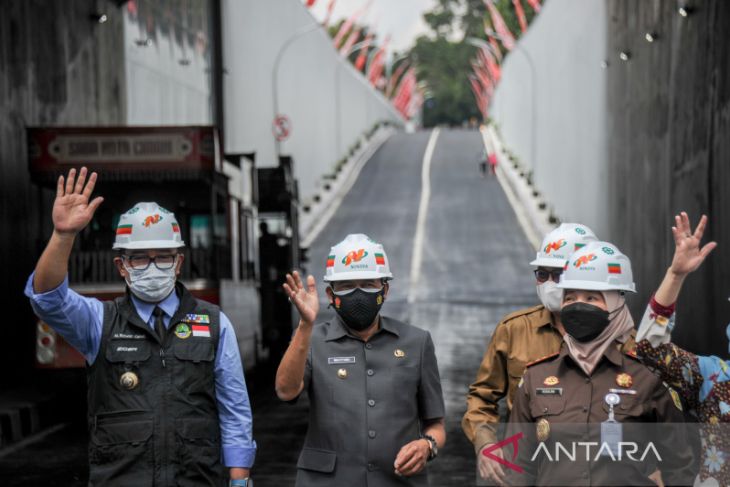 Peresmian underpass Sriwijaya Cimahi 