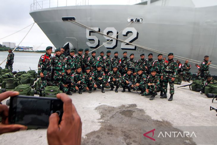 Pemberangkatan raider Aceh ke Papua