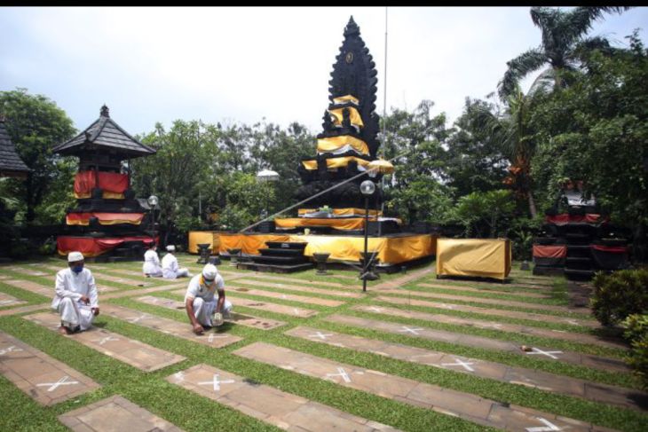 Persiapan Tawur Agung di Tangerang