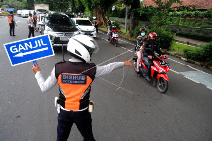 Pemberlakuan ganjil genap libur Isra Miraj di Bogor