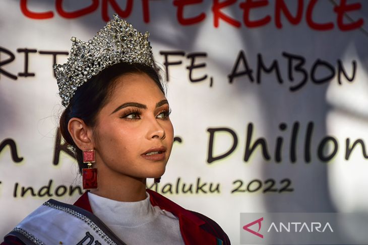 FOTO - Jaswin Kaur Dhillon, Putri Indonesia Maluku yang blasteran India