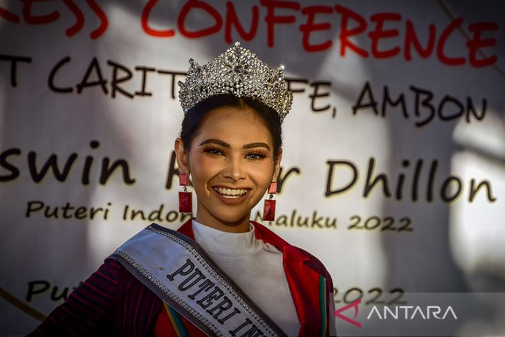 FOTO - Jaswin Kaur Dhillon, Putri Indonesia Maluku yang blasteran India