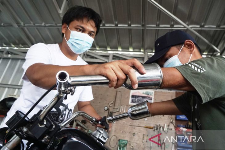 Modifikasi motor bagi penyandang disabilitas 