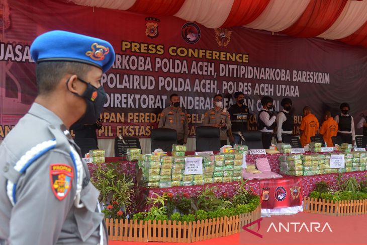 Gagalkan penyelundupan narkotika di Selat Malaka